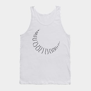 Abstract moon Tank Top